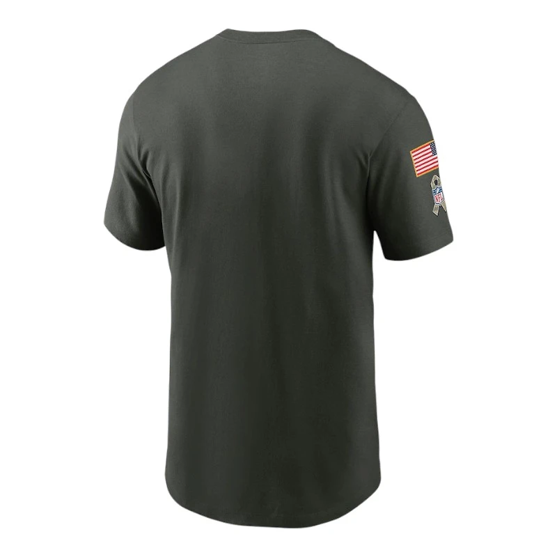 Dallas Cowboys Forest Green 2025 Salute to Service Sideline Primary Edge Dri-FIT T-Shirt