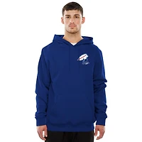 Buffalo Bills Royal Blue Josh Allen Billustration New Era Pullover Hoodie