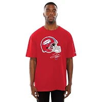 Buffalo Bills Red Josh Allen Billustration Helmet New Era T-Shirt