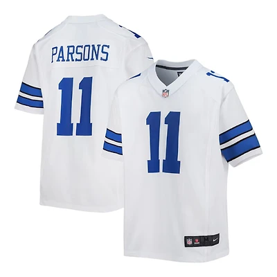 Youth Dallas Cowboys Micah Parsons Nike White Game Jersey