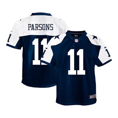 Youth Dallas Cowboys Micah Parsons Nike Navy Alternate Game Jersey