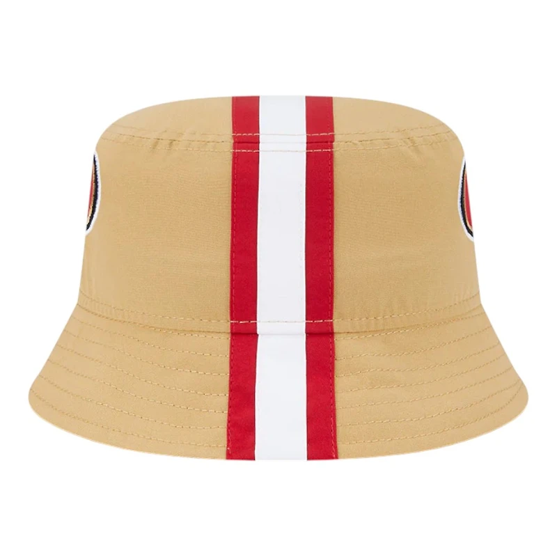 San Francisco 49ers Gold Helmet New Era Adult Bucket Hat
