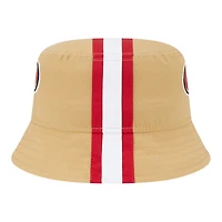 San Francisco 49ers Gold Helmet New Era Adult Bucket Hat