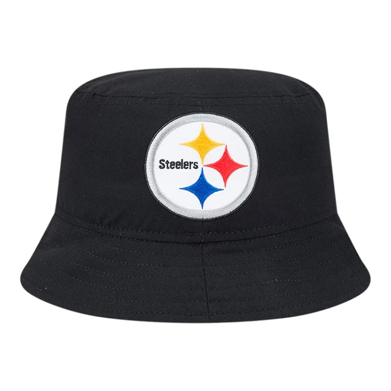 Pittsburgh Steelers Black Helmet New Era Adult Bucket Hat