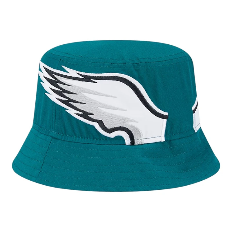 Philadelphia Eagles Midnight Green Helmet New Era Adult Bucket Hat