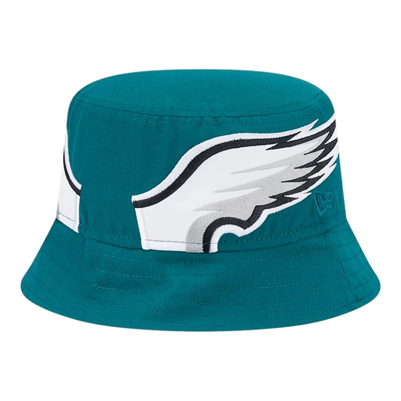 Philadelphia Eagles Midnight Green Helmet New Era Adult Bucket Hat