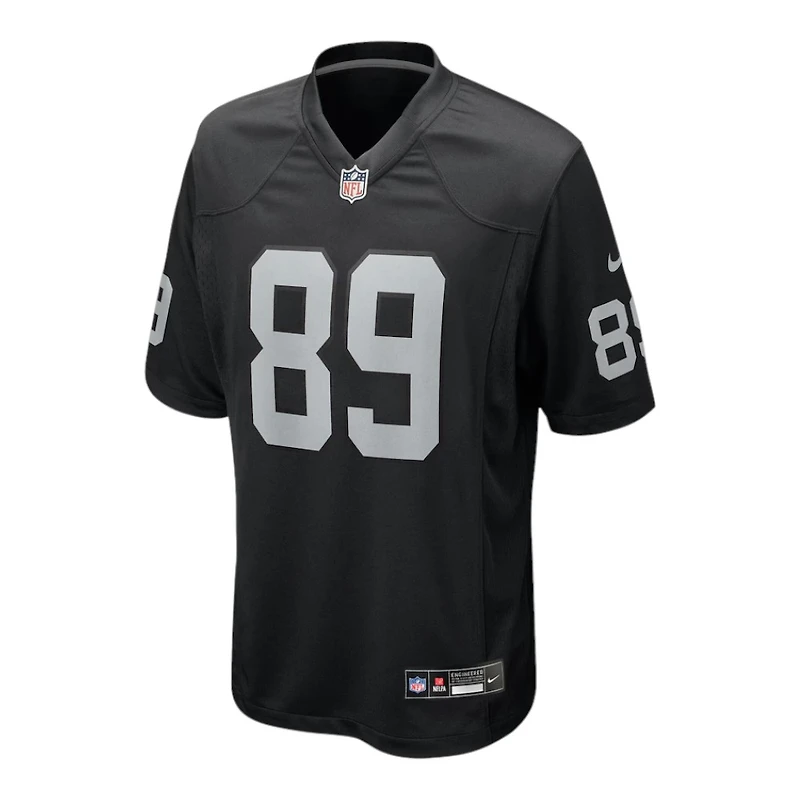 Youth Las Vegas Raiders Brock Bowers Nike Black Game Jersey