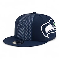 Seattle Seahawks Navy NFL Helmet Pack New Era 9FIFTY Snapback Hat