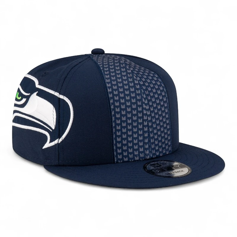 Seattle Seahawks Navy NFL Helmet Pack New Era 9FIFTY Snapback Hat