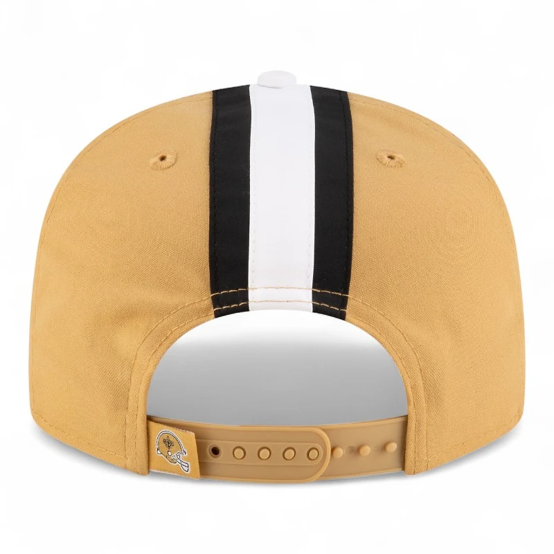 New Orleans Saints Gold NFL Helmet Pack New Era 9FIFTY Snapback Hat