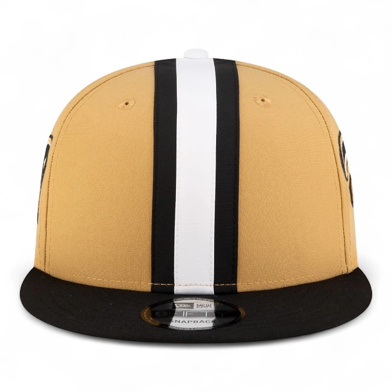 New Orleans Saints Gold NFL Helmet Pack New Era 9FIFTY Snapback Hat