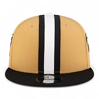 New Orleans Saints Gold NFL Helmet Pack New Era 9FIFTY Snapback Hat