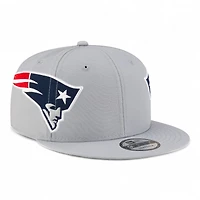 New England Patriots Gray NFL Helmet Pack New Era 9FIFTY Snapback Hat
