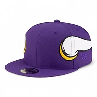Minnesota Vikings Purple NFL Helmet Pack New Era 9FIFTY Snapback Hat