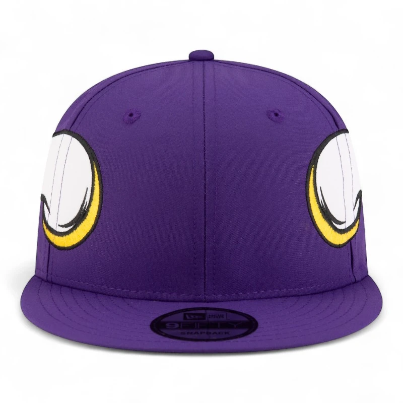 Minnesota Vikings Purple NFL Helmet Pack New Era 9FIFTY Snapback Hat