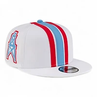 Houston Oilers White NFL Helmet Pack New Era 9FIFTY Snapback Hat