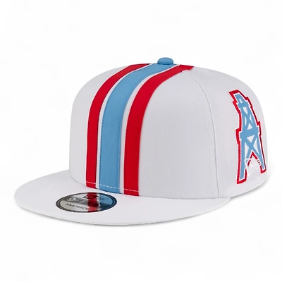 Houston Oilers White NFL Helmet Pack New Era 9FIFTY Snapback Hat