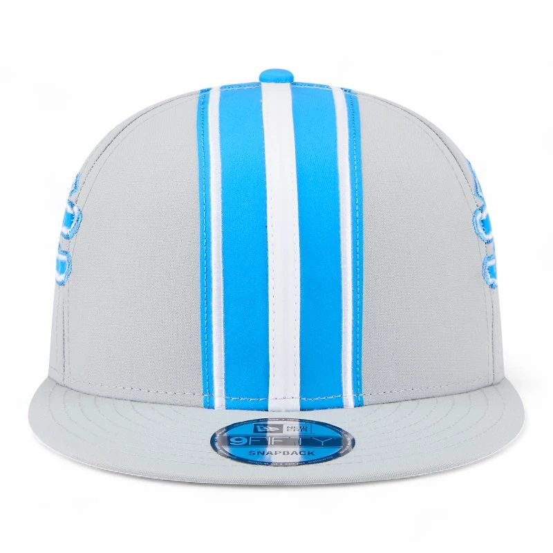 Detroit Lions Gray NFL Helmet Pack New Era 9FIFTY Snapback Hat