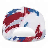 Colorado Avalanche White Paint Splatter Rope New Era 9FIFTY Snapback