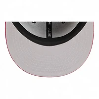 Detroit Red Wings Black and Satin NHL New Era 59FIFTY Fitted Hat