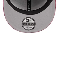 San Francisco 49ers Red Corudroy Rope New Era 9FIFTY Snapback Hat