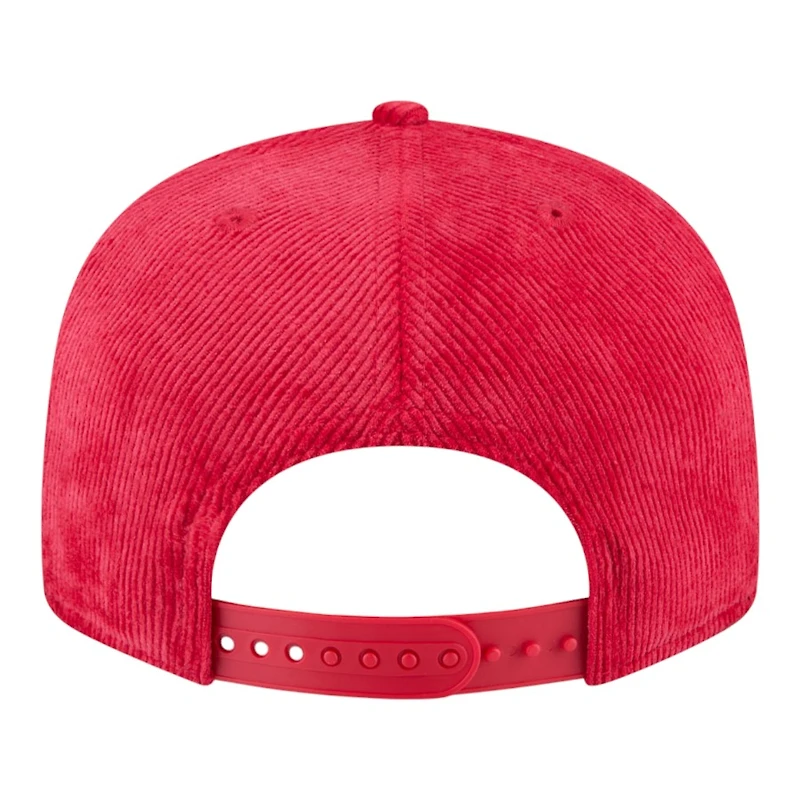 San Francisco 49ers Red Corudroy Rope New Era 9FIFTY Snapback Hat