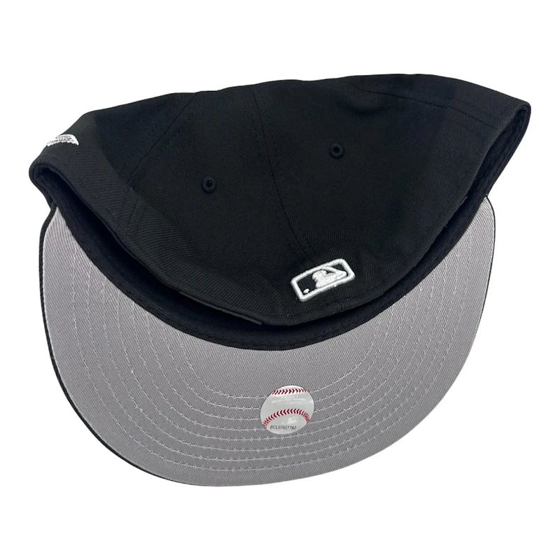 Los Angeles Dodgers Black Palm Tree Cali Patch Grey UV New Era 59FIFTY Fitted Hat