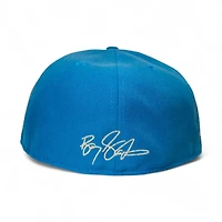 Detroit Lions Barry Sanders Leon the Lab 1995 Pro Bowl Patch Grey UV New Era 59FIFTY Fitted Hat