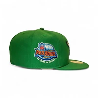 Philadelphia Eagle Botanical Green Leon the Lab 2004 Pro Bowl Patch Grey UV New Era 59FIFTY Fitted Hat