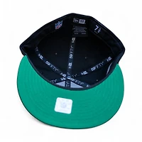 Pittsburgh Steelers Black Leon the Lab Green UV New Era 59FIFTY Fitted Hat