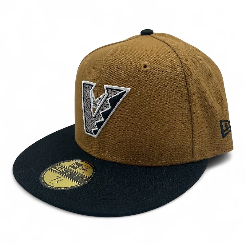 Arizona Diamondbacks Old Gold and Black 1998 Inaugural Patch Pink UV New Era 59FIFTY Fitted Hat