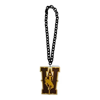 Wyoming Cowboys W Big Chain WinCraft Necklace