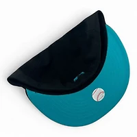 Los Angeles Dodgers Teal and Black UV New Era 59FIFTY Fitted Hat