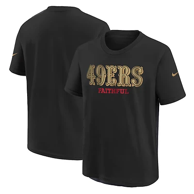 San Francisco 49ers Black 2025 Rivalries Collection Nike Essential T-Shirt