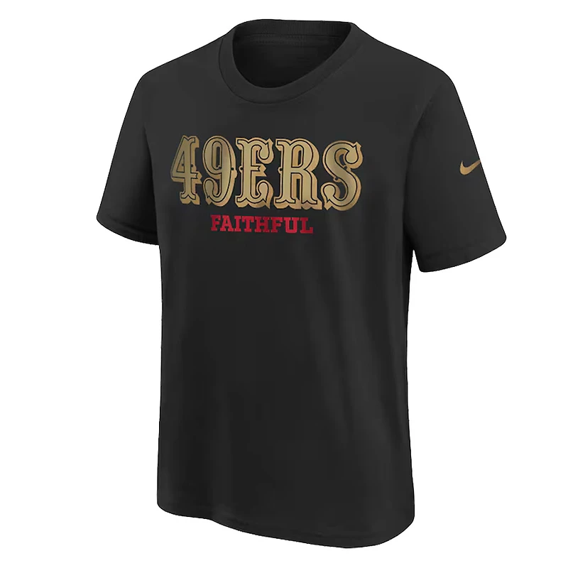 San Francisco 49ers Black 2025 Rivalries Collection Nike Essential T-Shirt