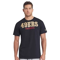 San Francisco 49ers Black 2025 Rivalries Collection Nike Essential T-Shirt