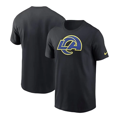 Los Angeles Rams Black 2025 Rivalries Collection Nike Essential T-Shirt