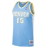 Carmelo Anthony Denver Nuggets Mitchell & Ness 2003-04 Hardwood Classics Swingman Light Blue Jersey