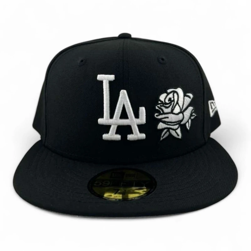 Los Angeles Dodgers on Black "Frida" UV New Era 59FIFTY Fitted Hat