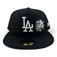 Los Angeles Dodgers on Black "Frida" UV New Era 59FIFTY Fitted Hat
