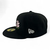 Los Angeles Dodgers Pink on Black "Frida" UV New Era 59FIFTY Fitted Hat