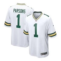 Green Bay Packers Micah Parsons White Nike Game Jersey