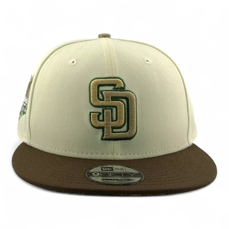 San Diego Padres Chrome and Brown 40th Anniversary Patch Realtree UV New Era 9FIFTY Snapback
