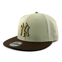 New York Yankees Chrome and Brown 2000 WS Champs Patch Realtree UV New Era 9FIFTY Snapback