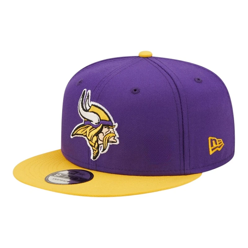 Minnesota Vikings Purple and Gold Basic New Era 9FIFTY Snapback Hat