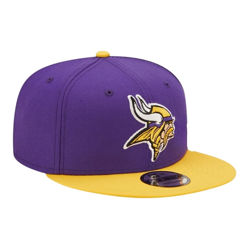 Minnesota Vikings Purple and Gold Basic New Era 9FIFTY Snapback Hat