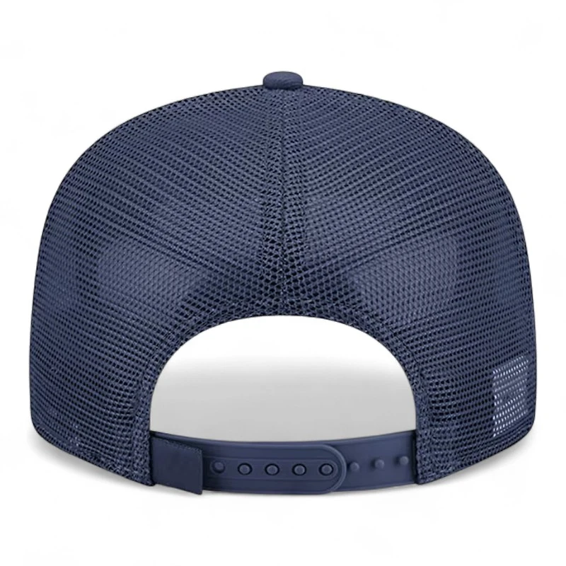Seattle Seahawks Navy and Wolf Gray 2025 Rivalries Collection Team Split Panel New Era 9FIFTY Snapback Hat