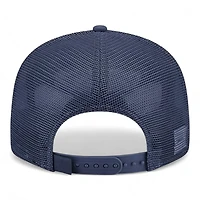 Seattle Seahawks Navy and Wolf Gray 2025 Rivalries Collection Team Split Panel New Era 9FIFTY Snapback Hat