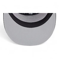 San Francisco 49ers Black and Red 2025 Rivalries Collection Team Split Panel New Era 9FIFTY Snapback Hat