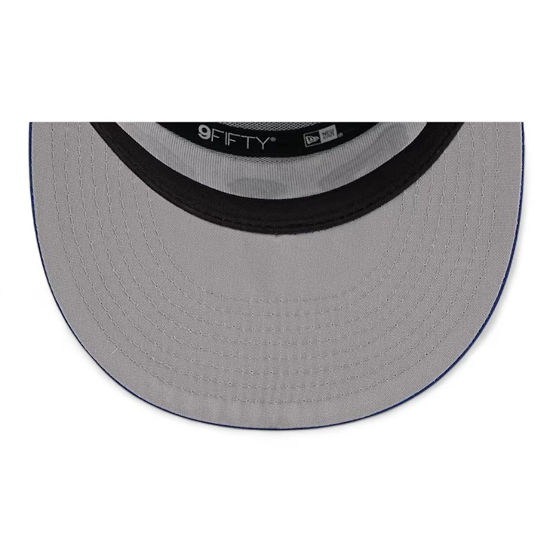 Buffalo Bills Royal Blue and White 2025 Rivalries Collection Team Split Panel New Era 9FIFTY Snapback Hat